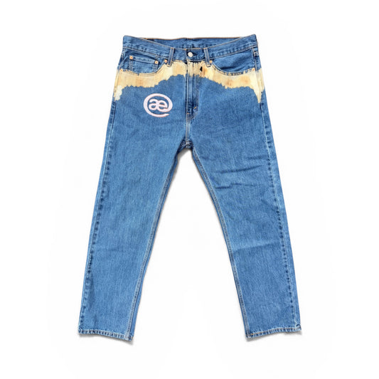 Æ DENIM BLEACHED TORSO BLUE