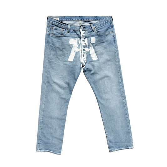 WTL LOGO DENIM PANTS